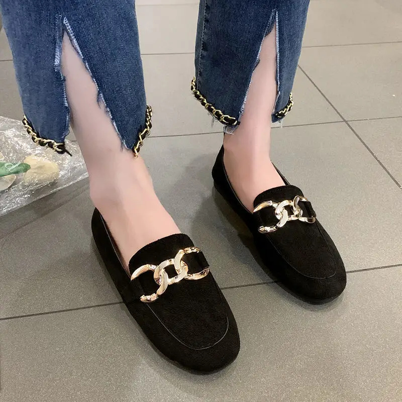 Women Shoes Quick Delivery - Platte damesschoenen Instapper Ronde neus Lage