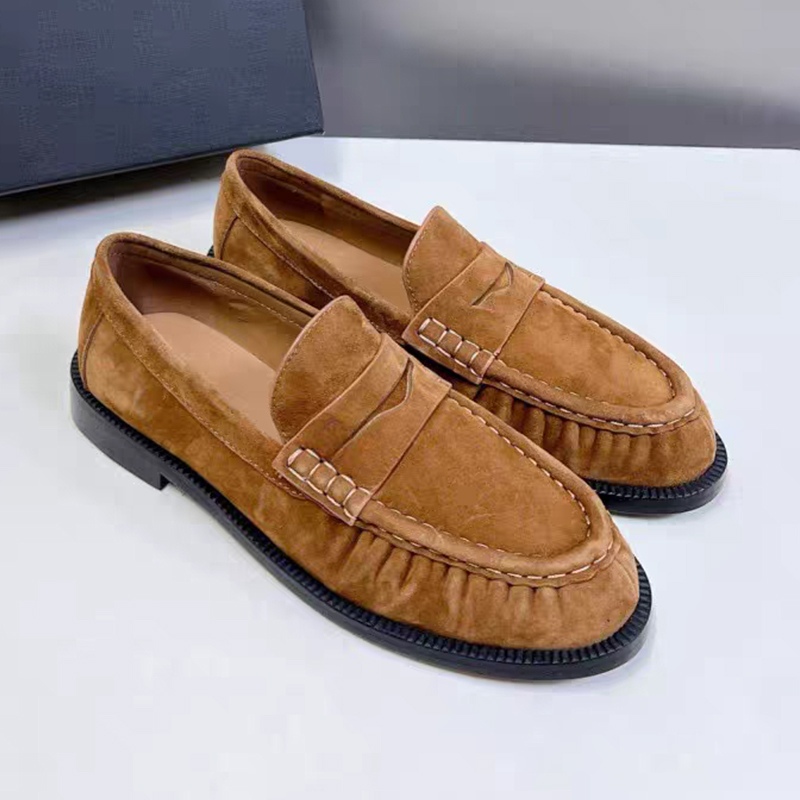 Women'S Shoes Round Toe - Nieuwe dames loafers ronde neus topkwaliteit