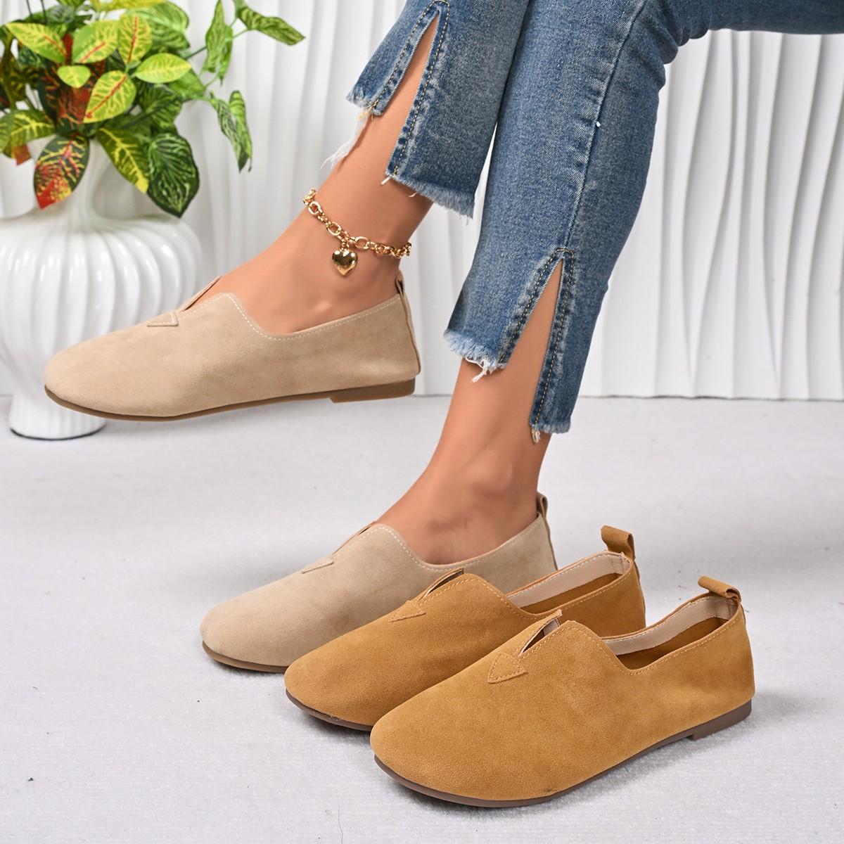 Platte damesschoenen Instapper - Women Shoes Quick Delivery recensie en prijs