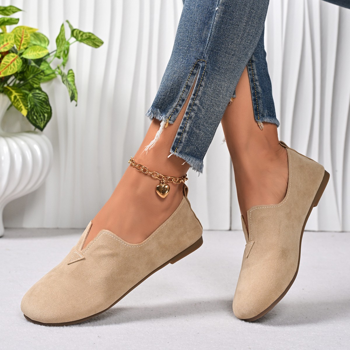 Platte damesschoenen Instapper - Women Shoes Quick Delivery recensie en prijs