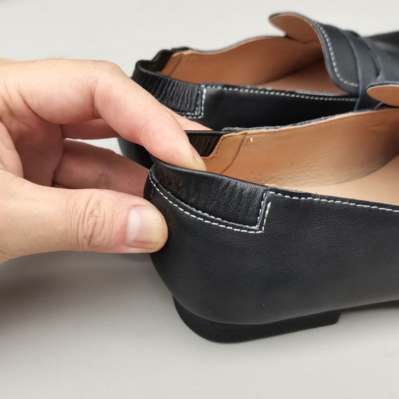 Natuurlijk leer Brede damessch - Women Shoes For Big Feet recensie en prijs