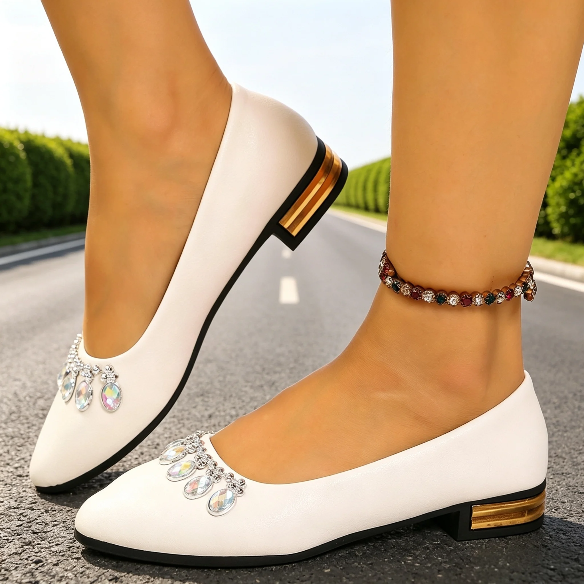 Dames Flats Pointed Toe Ballet - Pointed Toe Flat recensie en prijs