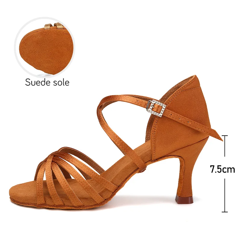 Hot Selling Latin Dansschoenen - Women Shoes Brown Colour recensie en prijs