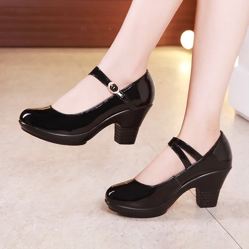 Kleine maat 32-43 Medium Block - Women'S Shoes Red Bottoms recensie en prijs