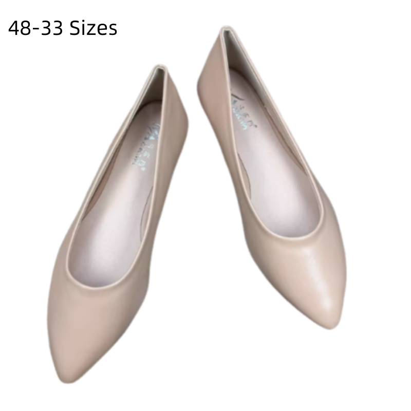Dames Eenvoudige Flats Puntige - Women Shoes For Big Feet recensie en prijs
